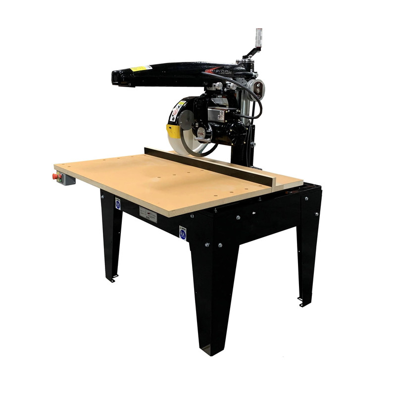 Radial Arm Saw with 14" Blade and 16" Crosscut,  5HP 3PH 208/230V